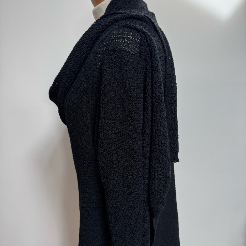 Ruti Haven Knit Wrap Cardigan Women S/M Drapey Crossover Relaxed - Picture 8 of 13